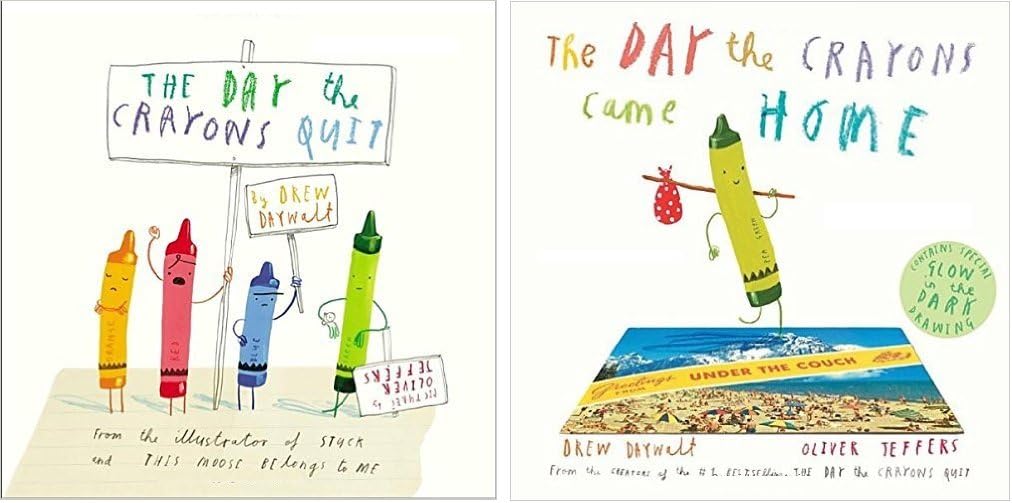 {{The Day the Crayons Came Home, The Day the Crayons Quit} 2 Book Set