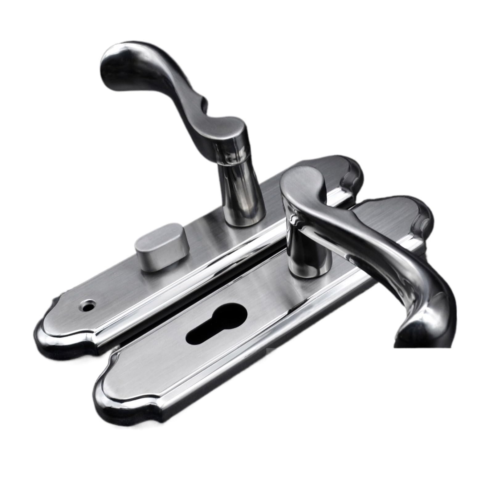 Kfvmvtdw One Color 304 Stainless Steel Lever Door Lock For Hotel Silent