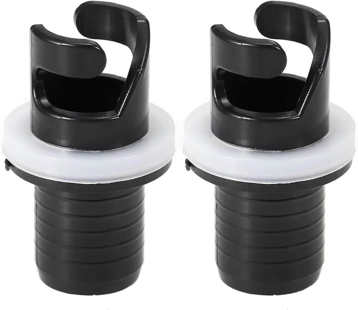 2 Pezzi Adattatore per Pompa SUP Adattatore per Kayak Valvola H-R Adattatore per Tubo Pompa a Pedale per BarcaCompatibile con Kayak Gonfiabile, Gommoni, Tavole Surf