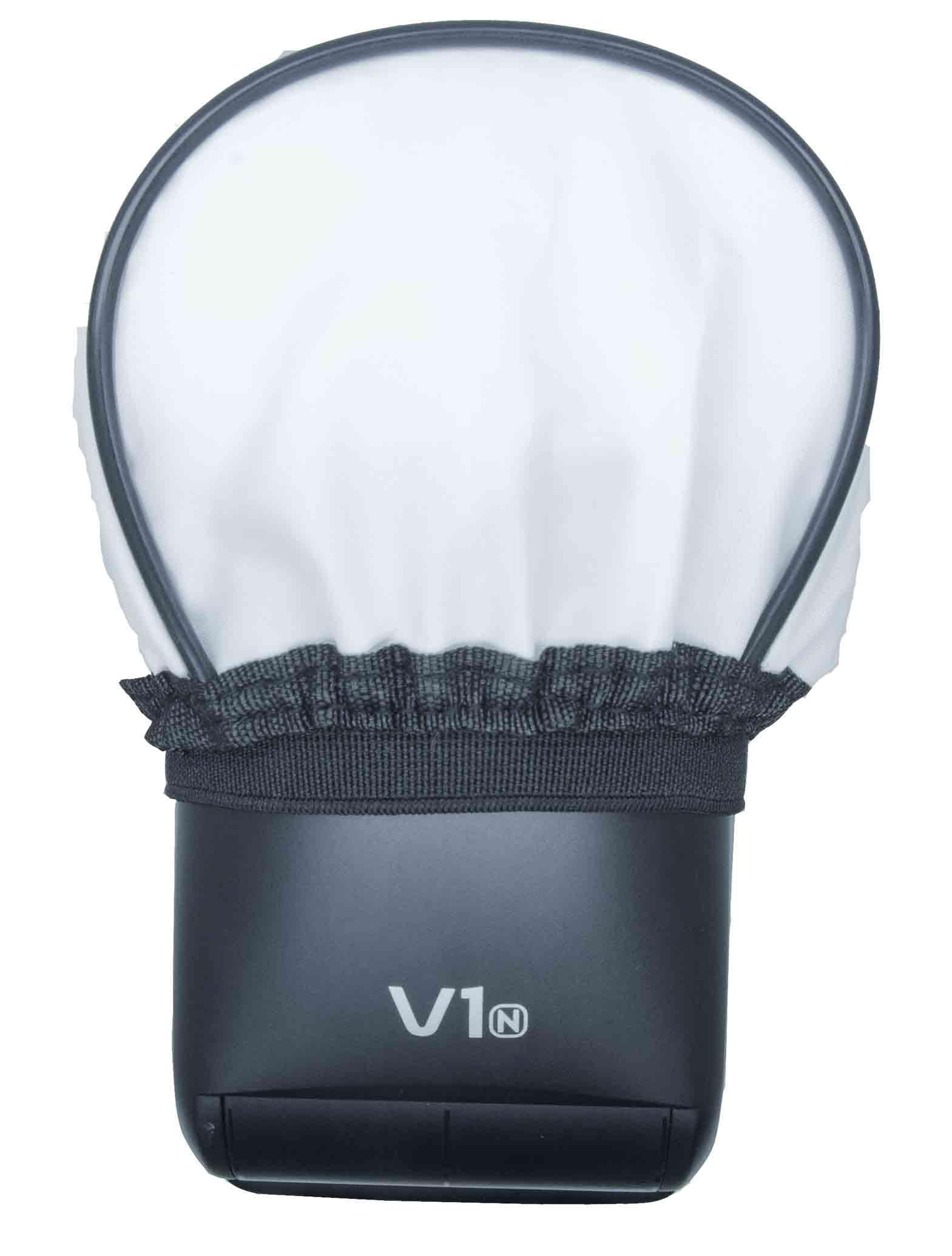 OKRĄGŁY FLASH MAKRO ZEWNĘTRZNY ODBLASK SOFTBOX dyfuzor lustrzany kompatybilny z GODOX V1 V1n V1c V1s V1f V1p V1 PRO NEEWER Z1 Z2 Yongnuo YN650EX-RF lampa błyskowa okrągła fotografia portretowa