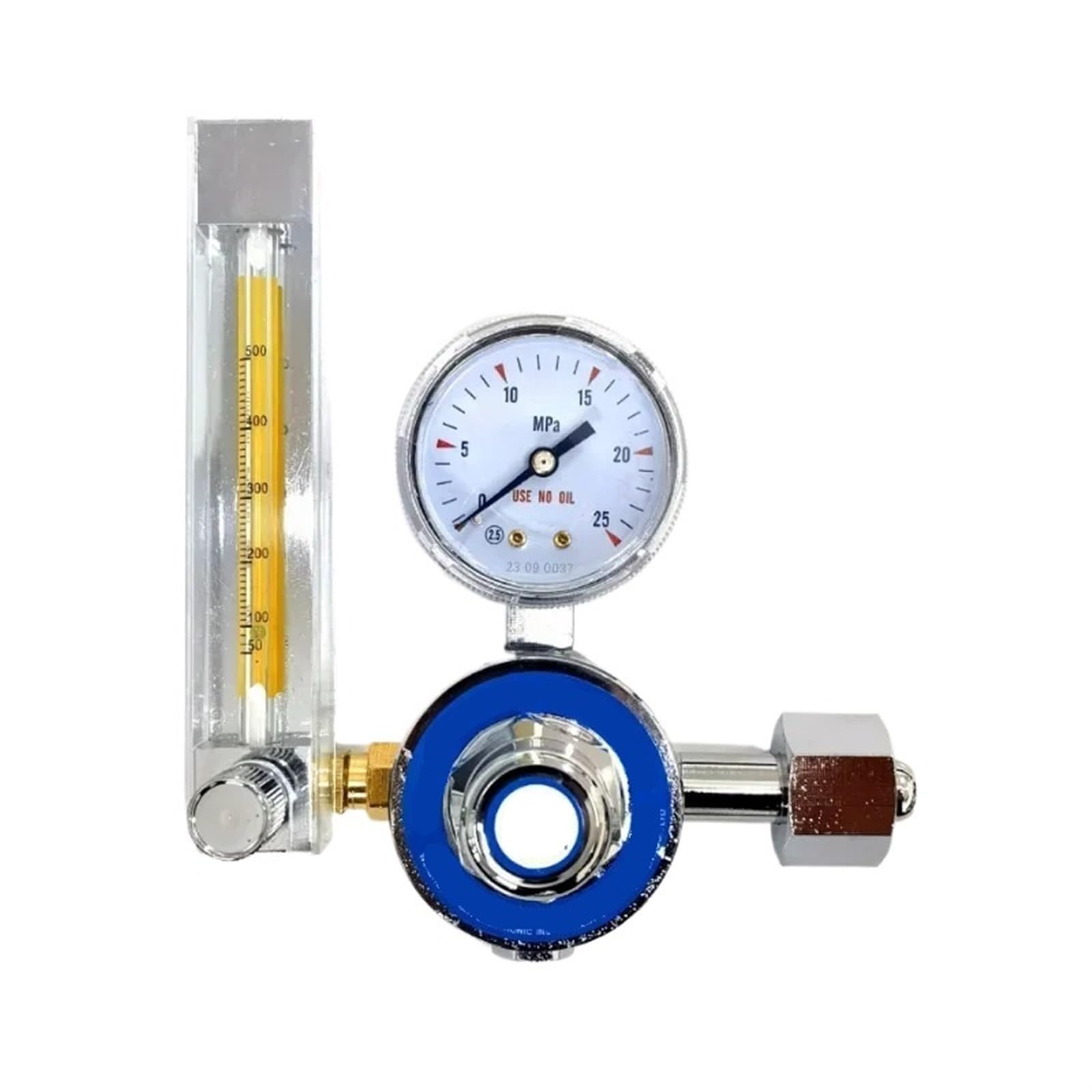 AR/N2/HE Mine Operation Rotor Flowmeter Pressure Reducer Tracing Gas Regulating Valve WX-55X-500ML W21.8-14 Positive Spin(50-500ML)