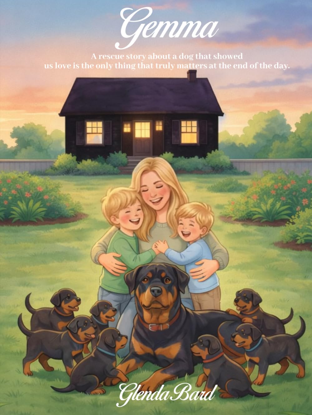 Gemma: A Rescue story about a dog that showed us love is the only thing that truly matters at the end of the day.