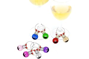 Christmas Wine Glass Charms - The Perfect Holiday Cocktail Accessory