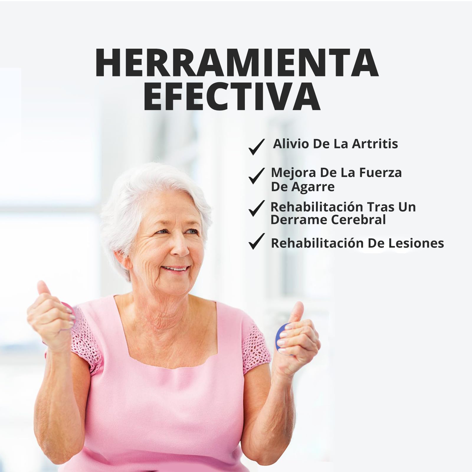 ResultSport Pelota Antiestres Juego de 2 Bolas de Gel Terapéuticas para Ejercicios de Mano Adultos Alivio Artritis Rehabilitación