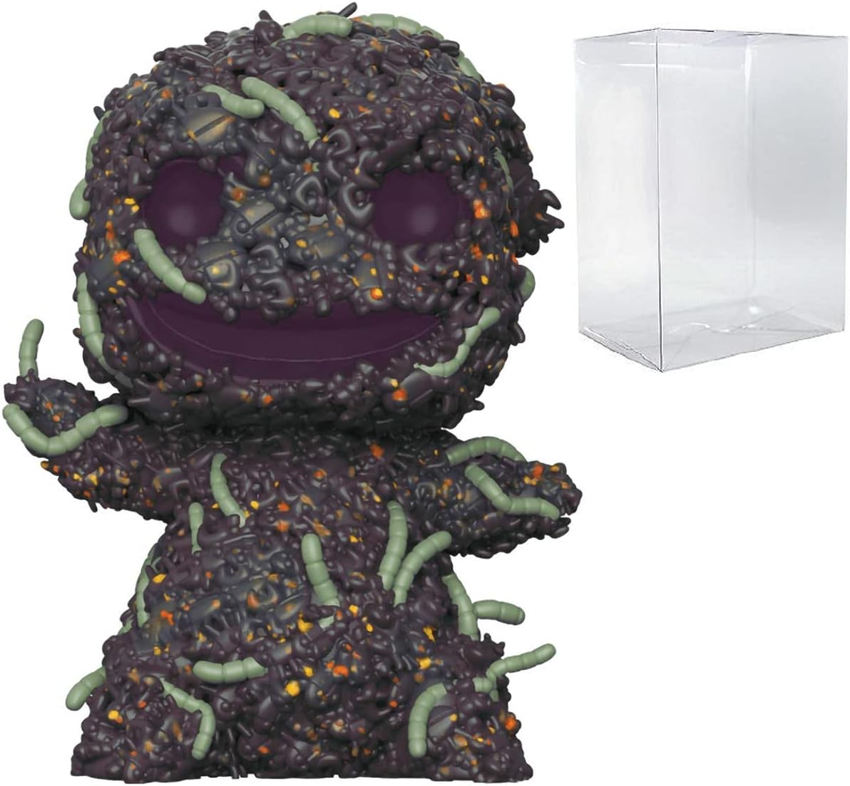 POP Disney: The Nightmare Before Christmas - Oogie Boogie with Bugs Funko Pop! Vinyl Figure (Bundled with Compatible Pop Box Protector Case), Multicolor, 3.75 inches