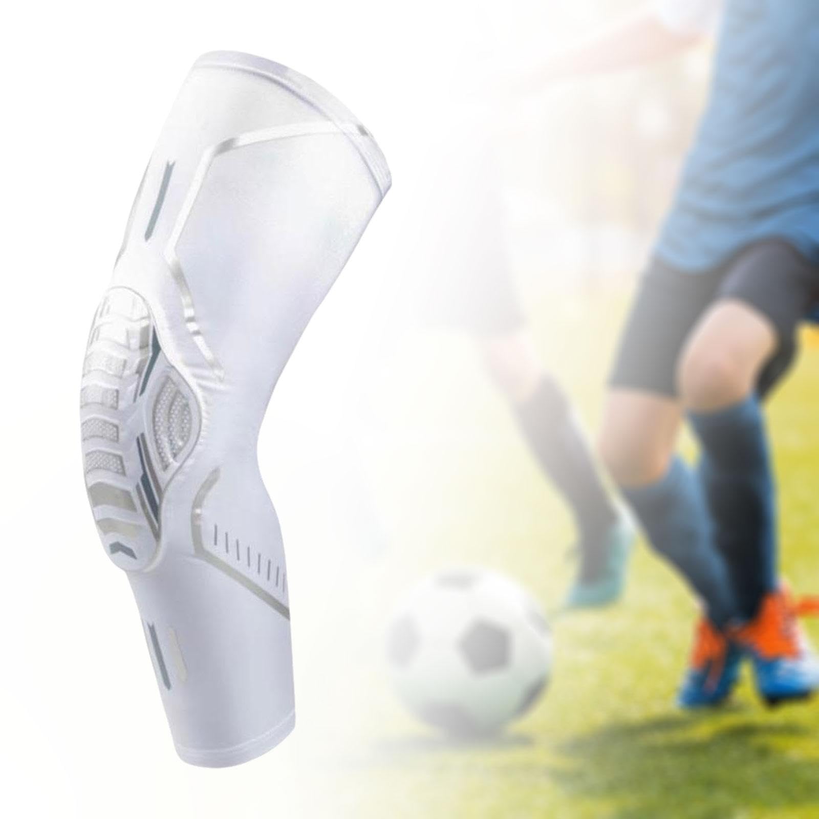 RNXRZANK 2X Professional Knee Support Sleeve for L White