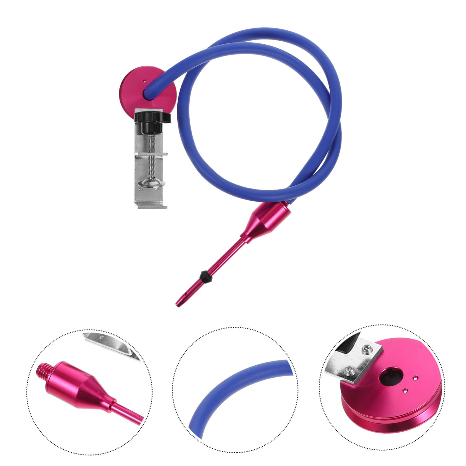 iplusmile Herramienta para Rellenar Globos y Dilatador Pequeño para Decoración de Fiestas y Bodas, Kit Ligero para Inflar Globos Dobles, Dispositivo Portátil para Cumpleaños y Eventos