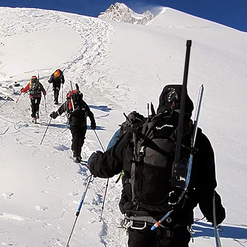 Miniatura 6 de Bingfu Antena de radio VHF UHF de doble banda 136-520MHz 18.5 pulgadas plegable CS táctica SMA hembra antena de radio con cable de reubicación de