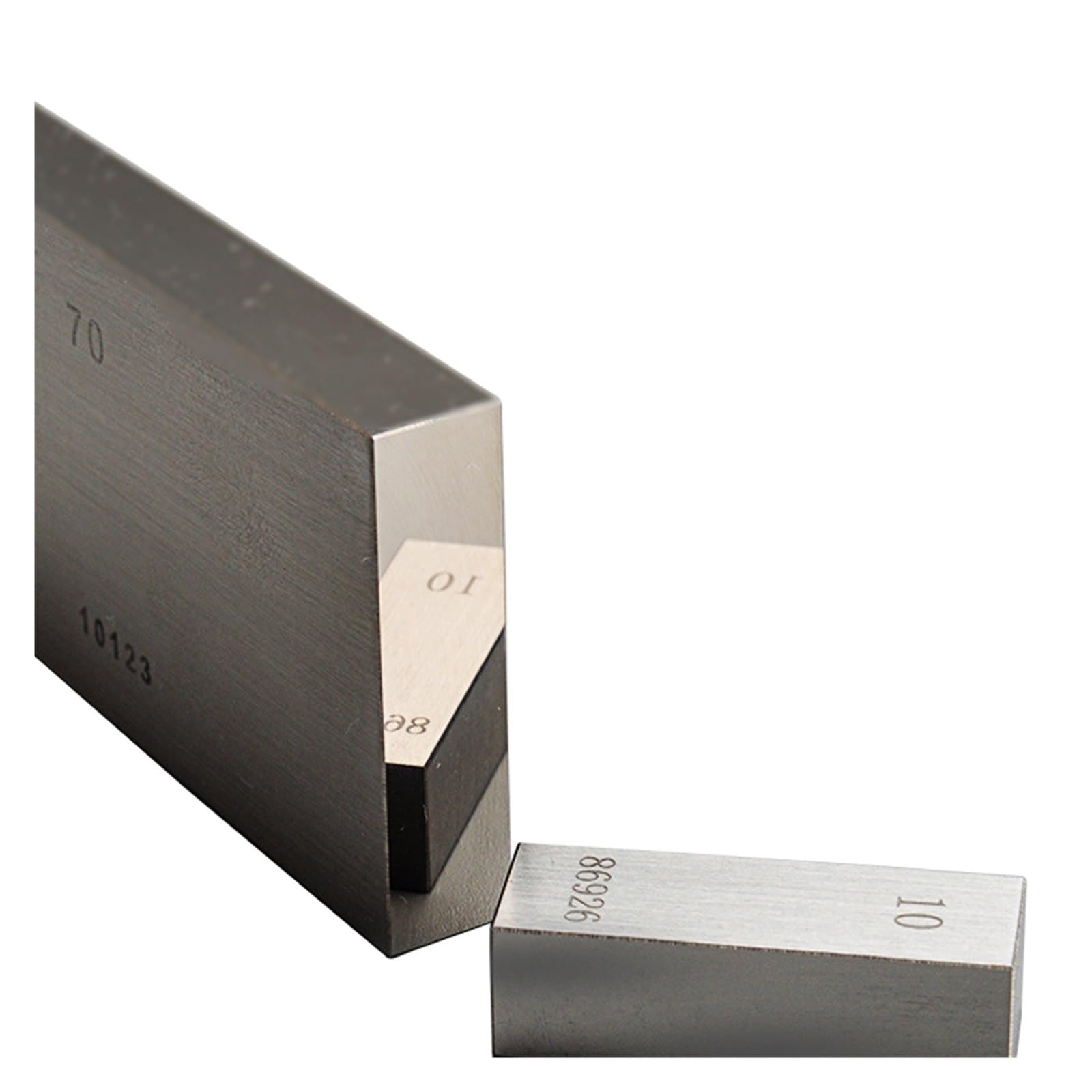 Calibrador monolítico de alta precisión 0,5 a 1000 mm, bloque calibración único acero rápido for balanzas laboratorio Medidas precisas(50mm)
