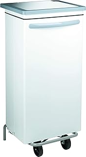 Mallard ferriere-collecteur a dechets Epoxy color blanco