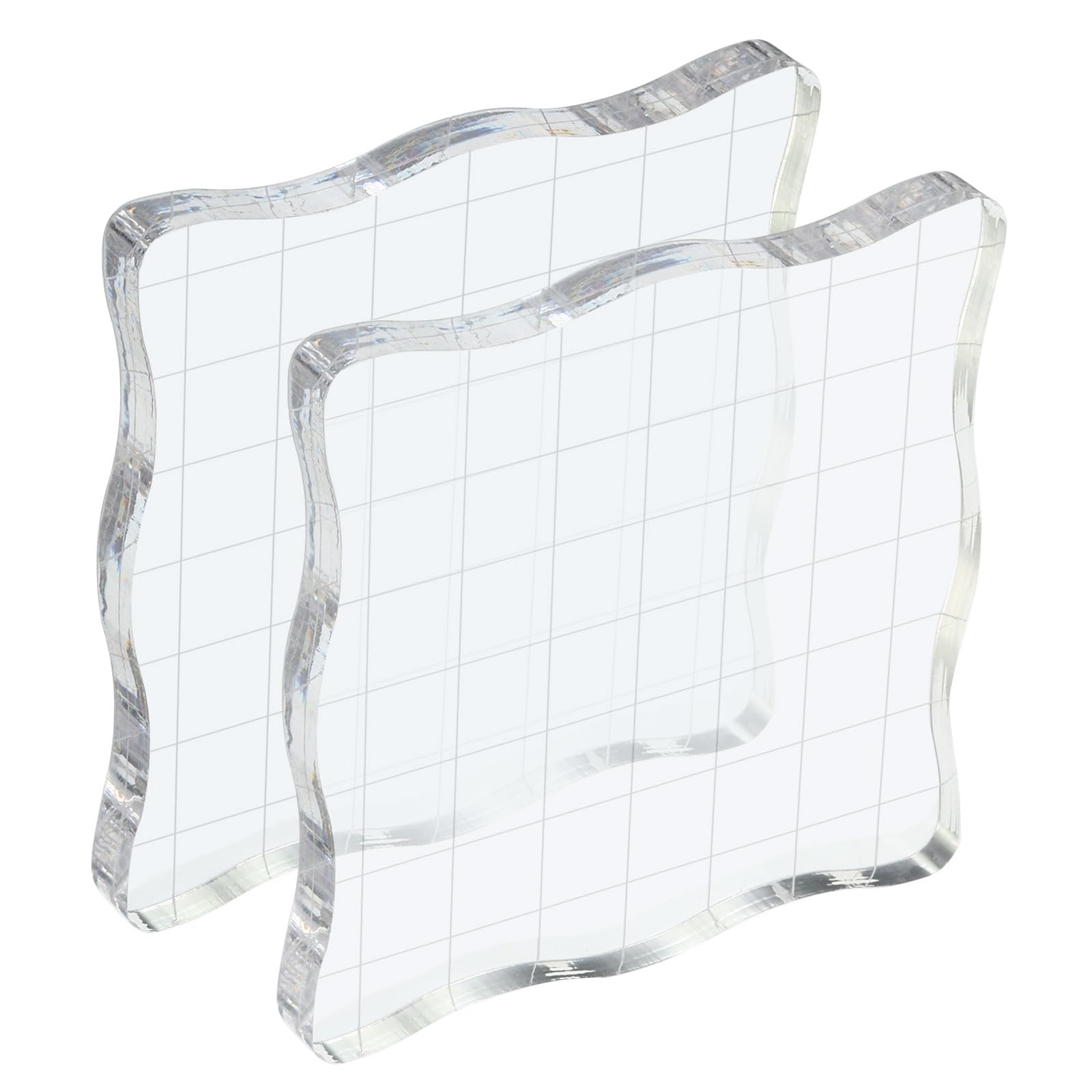 Blocs de tampons transparents en acrylique PATIKIL pour personnaliser vos albums de souvenirs