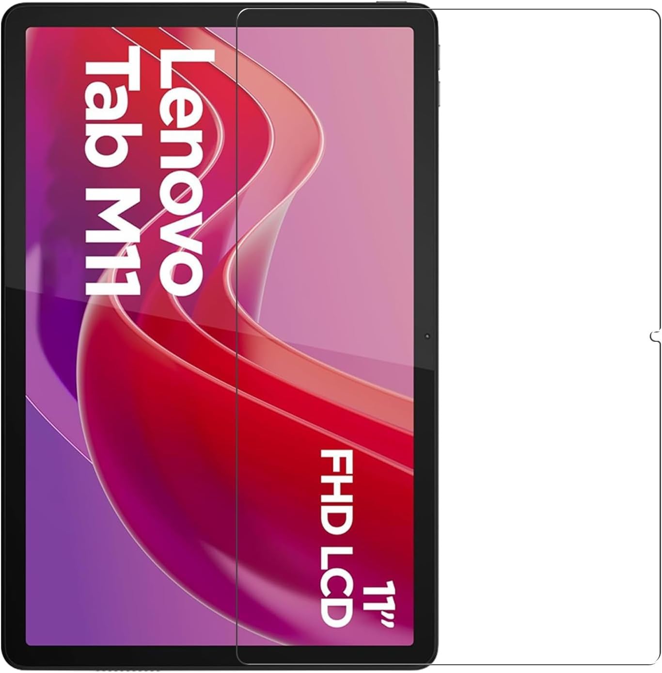 TECHSHIELD� Tempered Glass Screen Protector for Lenovo Tab M11 11.0" TB-330FU/ 331FC [Anti-Scratch]& [Smudge Proof] - Pack of 1 (B0D1BRPK41) Amazon Price History, Amazon Price Tracker