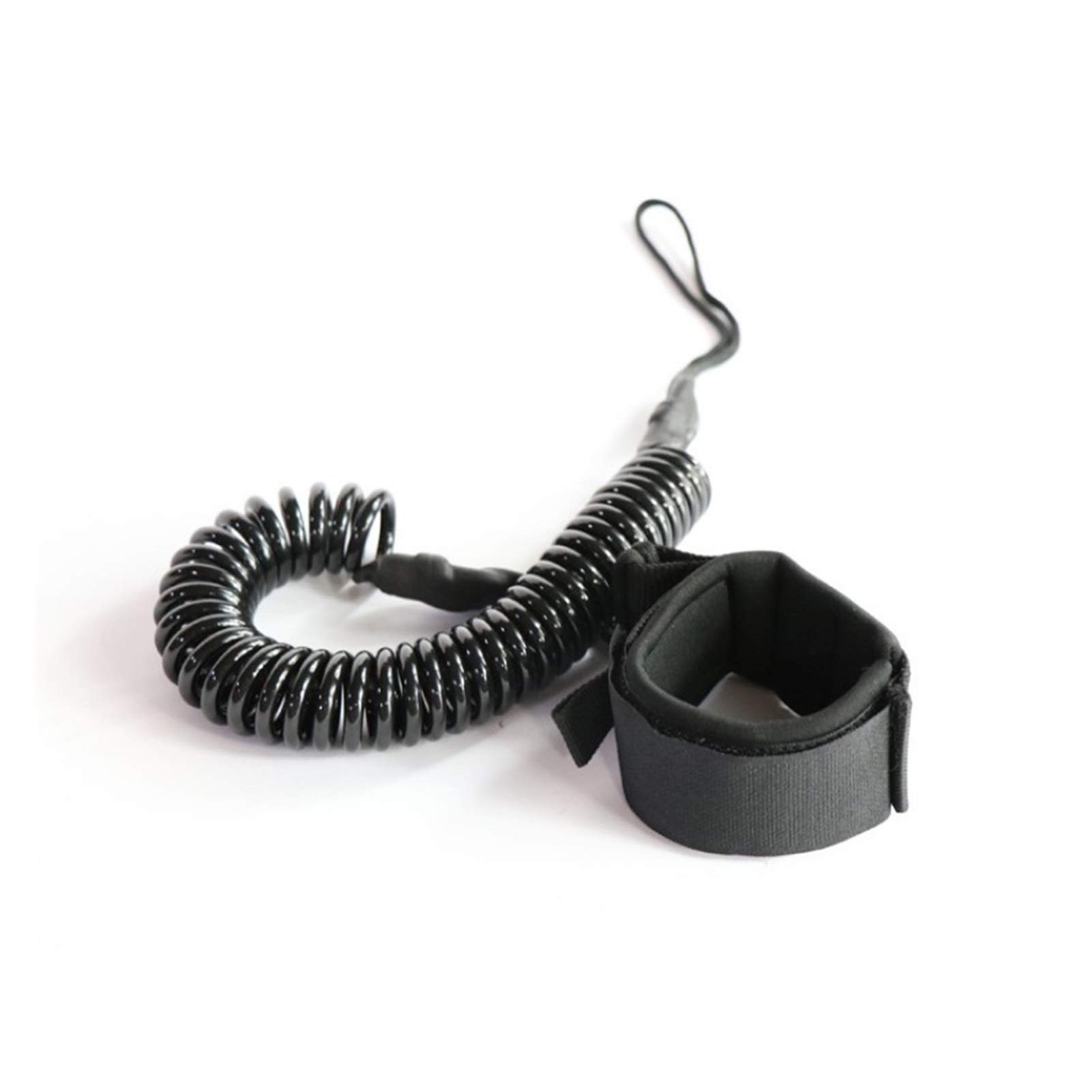 Surf Leine Premium Surfbrettleine 6FT Lightweight Surfen Bein Seil Outdoor Surfen Zubehör SUP Leash. (Color : Black)