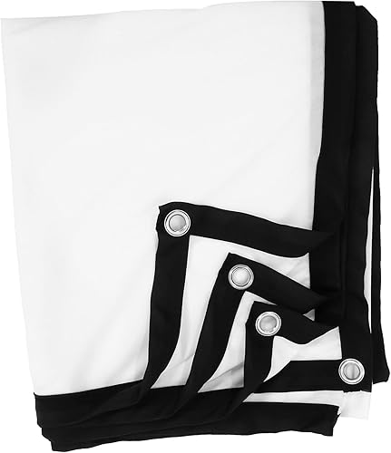 Pantalla de proyección de película de poliéster para uso interior al aire libre del aula del cine en casa