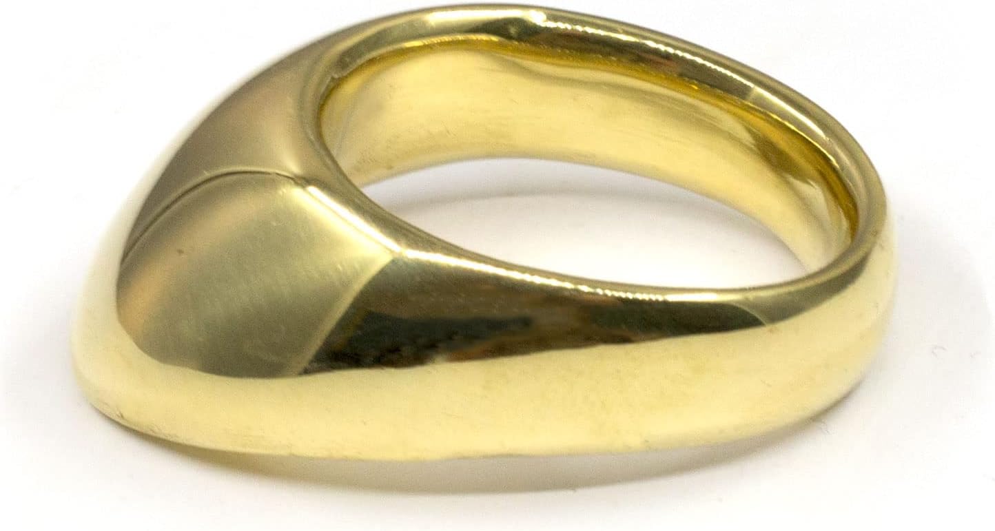 Vermil Archery Thumb Ring - Turkish Brass - Protective Gear for Thumb Draw in Traditional Archery