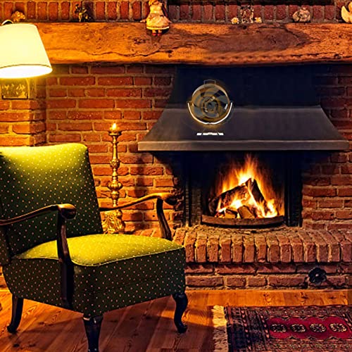 Ventilador de Lareira | Ventilador de fogo seguro para fogão a lenha - Ventilador de fogão durável p