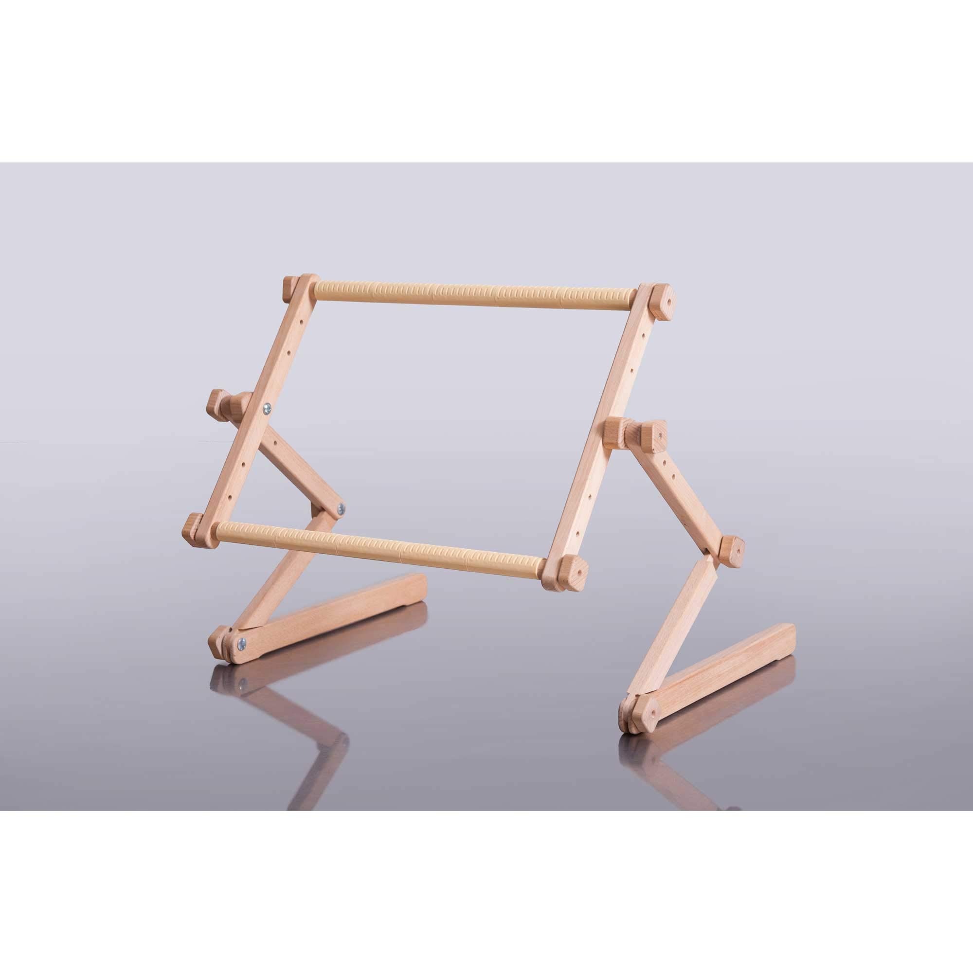 OLYCRAFT Kit di supporto da tavolo da ricamo nero con foro da 8 mm per ricamo