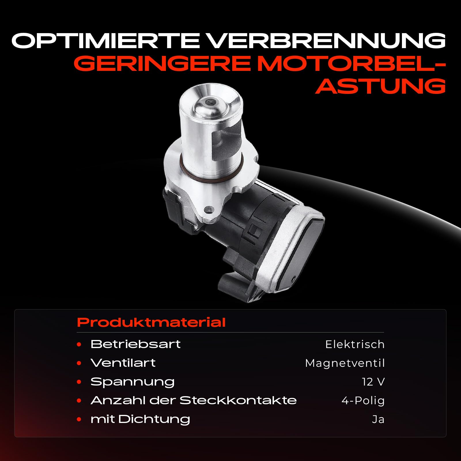 Frankberg Válvula EGR 555246 | Compatible con: Clase C W204, Vito Bus W639, Classe C T-Model S203, Clase C W203, Viano W639, Clase E W211