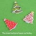 100 Botones Navidad Madera Colores Mezclados para Manualidades Costura Scrapbooking Artesania DIY...