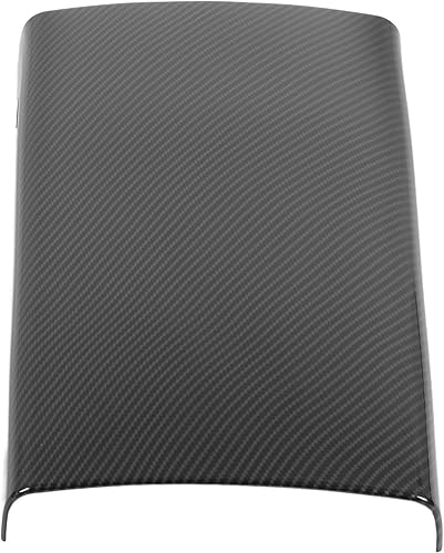 Miniatura 8 de Aramox Funda para reposabrazos de consola, de fibra de carbono, para el interior del automóvil, accesorios de repuesto para Benz S Class W221 de