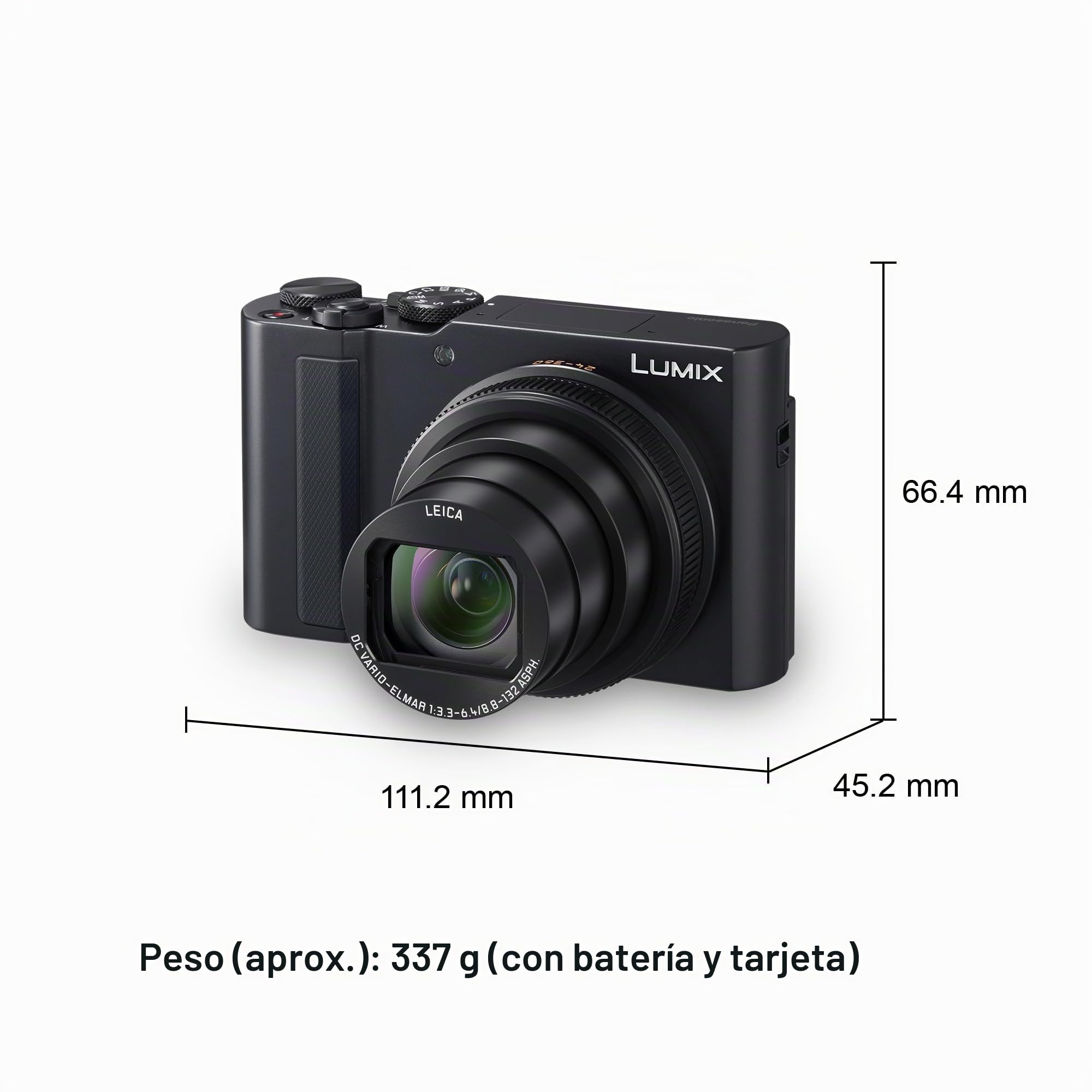 Panasonic LUMIX DC-TZ300E 20.1MP Travel Zoom Camera, Leica 15x
