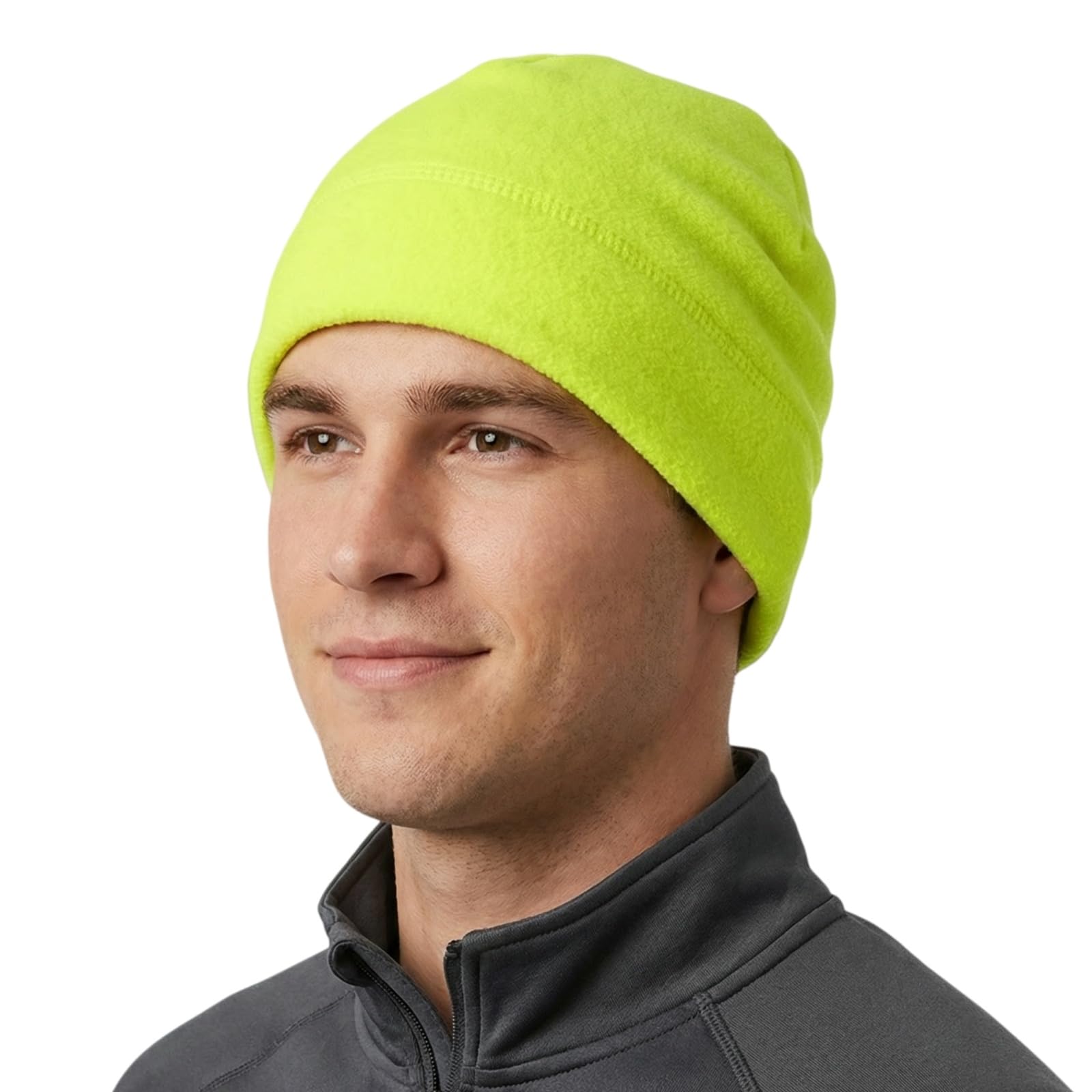 Winter Warm Wintermütze für Damen und Herren, Unisex Solid Outdoor Sport Radfahren Mütze Fleece Ski Beanie Skull Cap