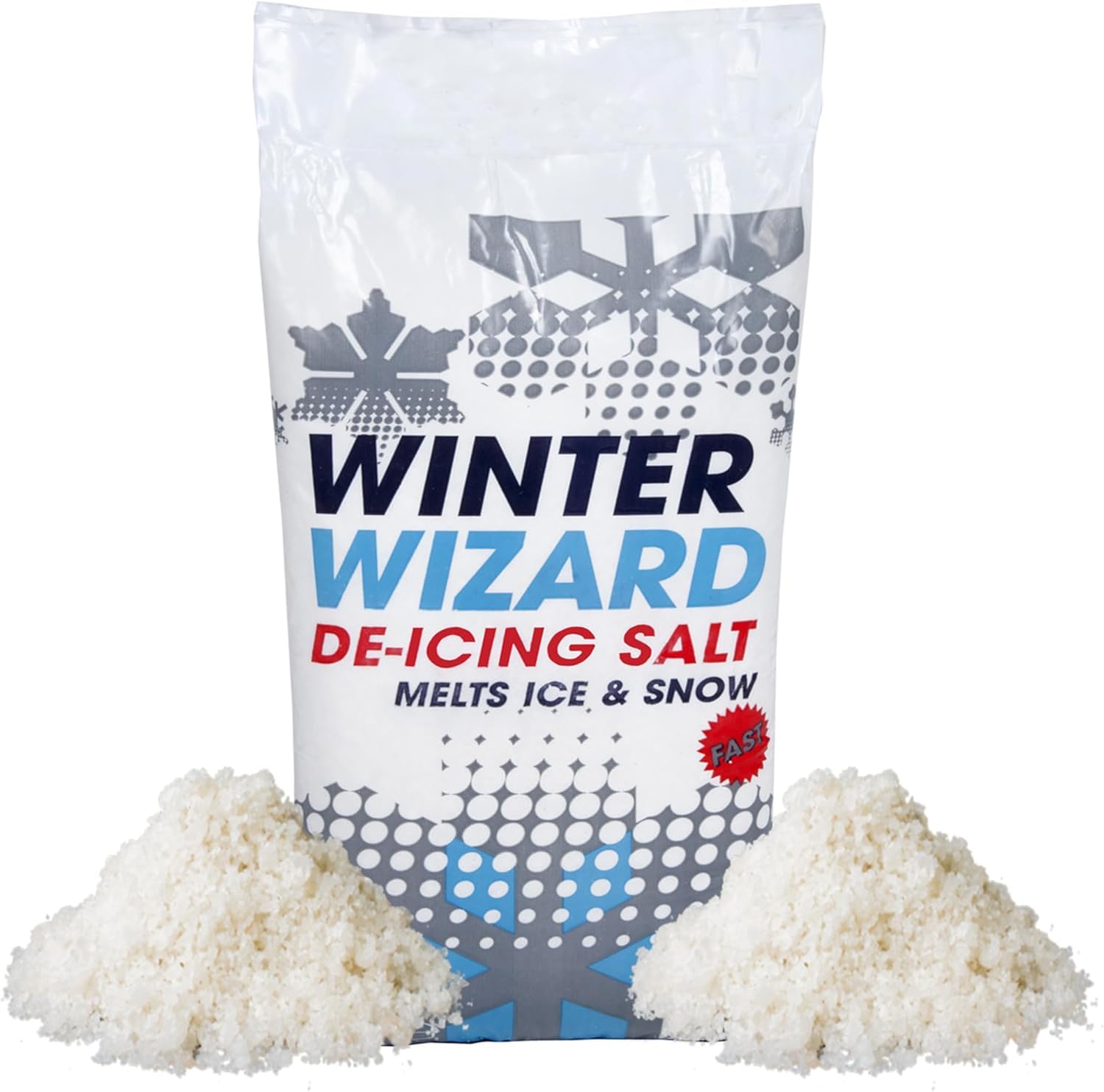 Caprican White High Purity Grit Rock Salt 10Kg | Premium De-Icing Snow & Ice Remover For Driveways, Paths & Roads | Dry Flowing Formula For Quick Action & Spreader Use | Winter Maintenance (1)
