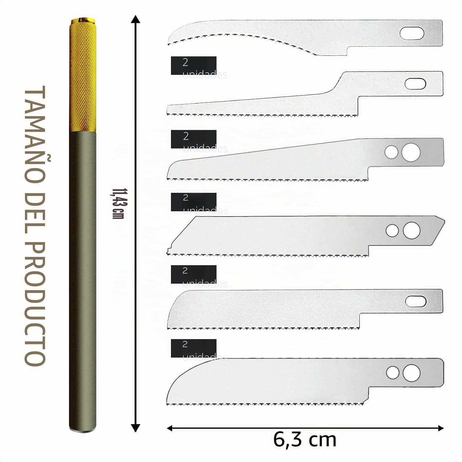 ABEST Mini sierra de mano modelo de herramientas de artesanía con 12 cuchillas para la fabricación de modelos Kit de herramientas Hobbies