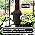 Sunnyglade 9' Solar LED Lighted Patio Umbrella with 8 Ribs/Tilt Adjustment and Crank Lift System (Light Tan)
