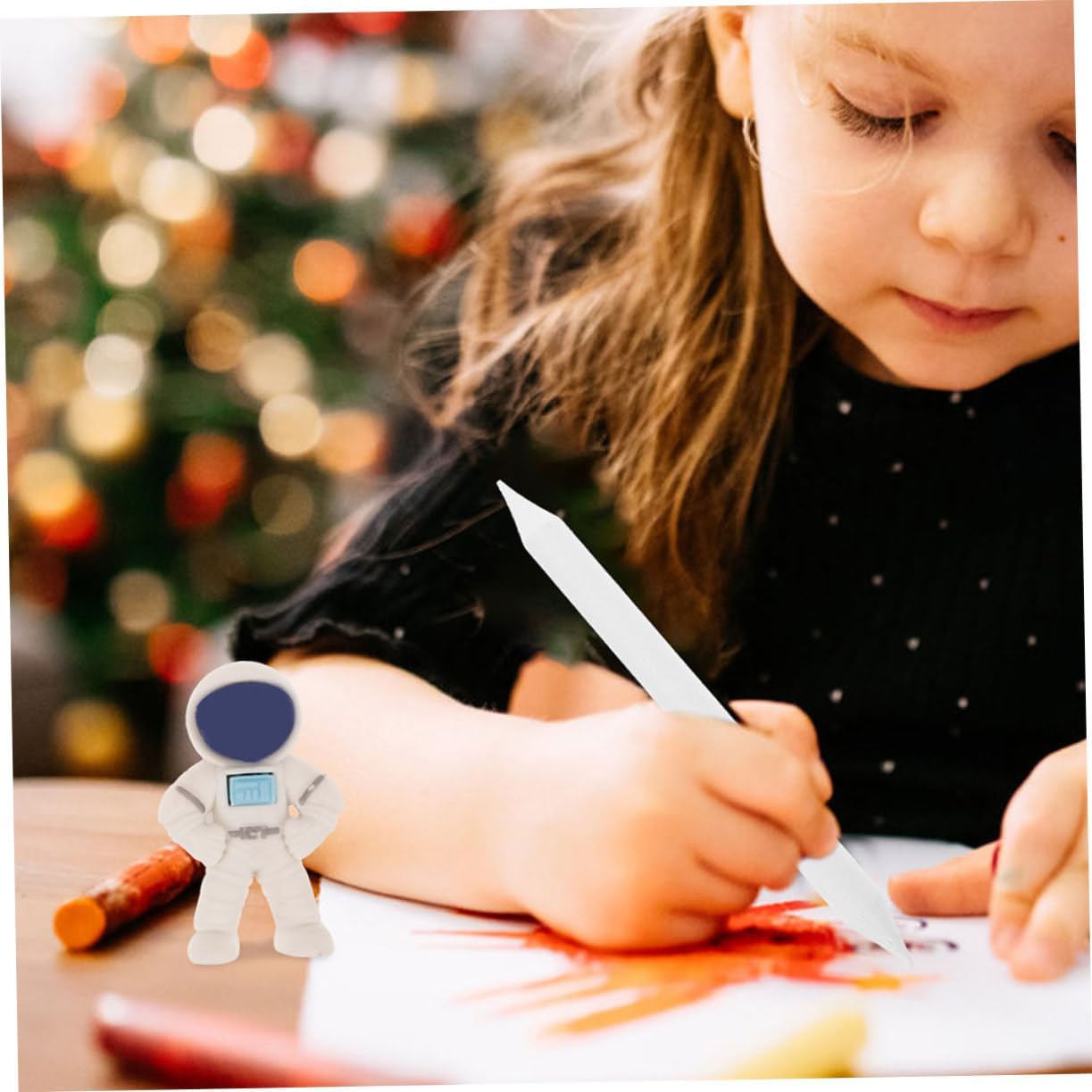 Holibanna 24pcs Cute Erasers for Boys and Girls of Mini Astronaut Erasers Bright Colors