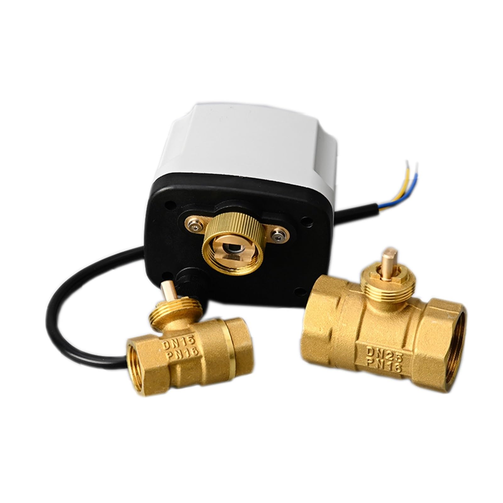 Elektrischer Kugelhahn Aus Messing – 220V, Wasserdicht IP65, Für Heizung & Wasser