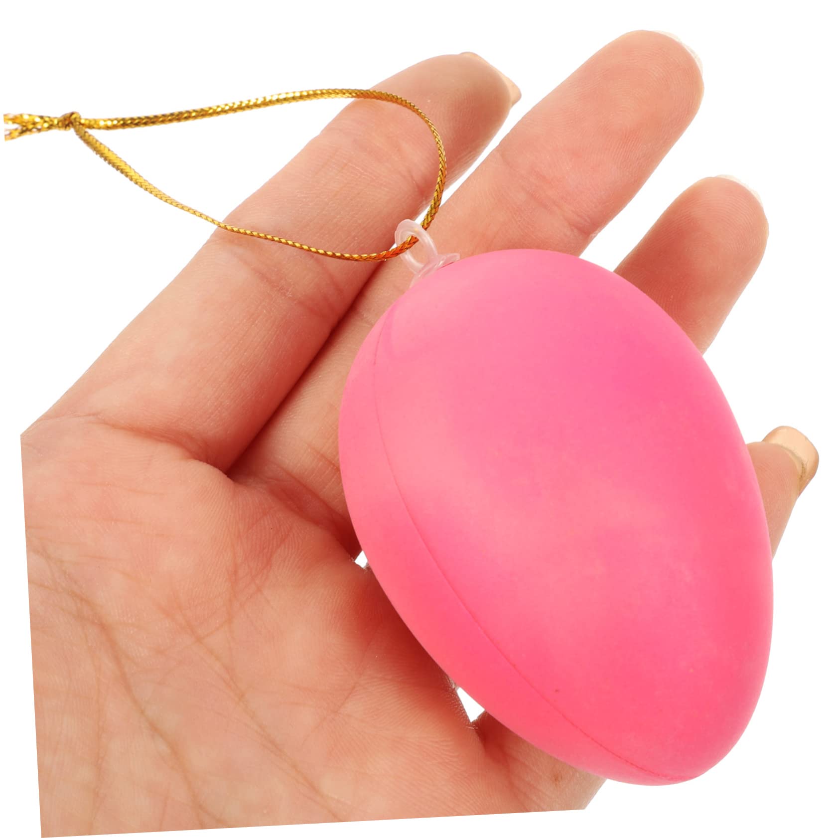 ABOOFAN 72 Pz Uova Di Pasqua Decorativo in Schiuma Giocattolo Per Bambini Mini Giocattoli Per Bambini Ornamenti Appesi All' Di Pasqua Plastica Gesù Bambino Uova Giocattolo