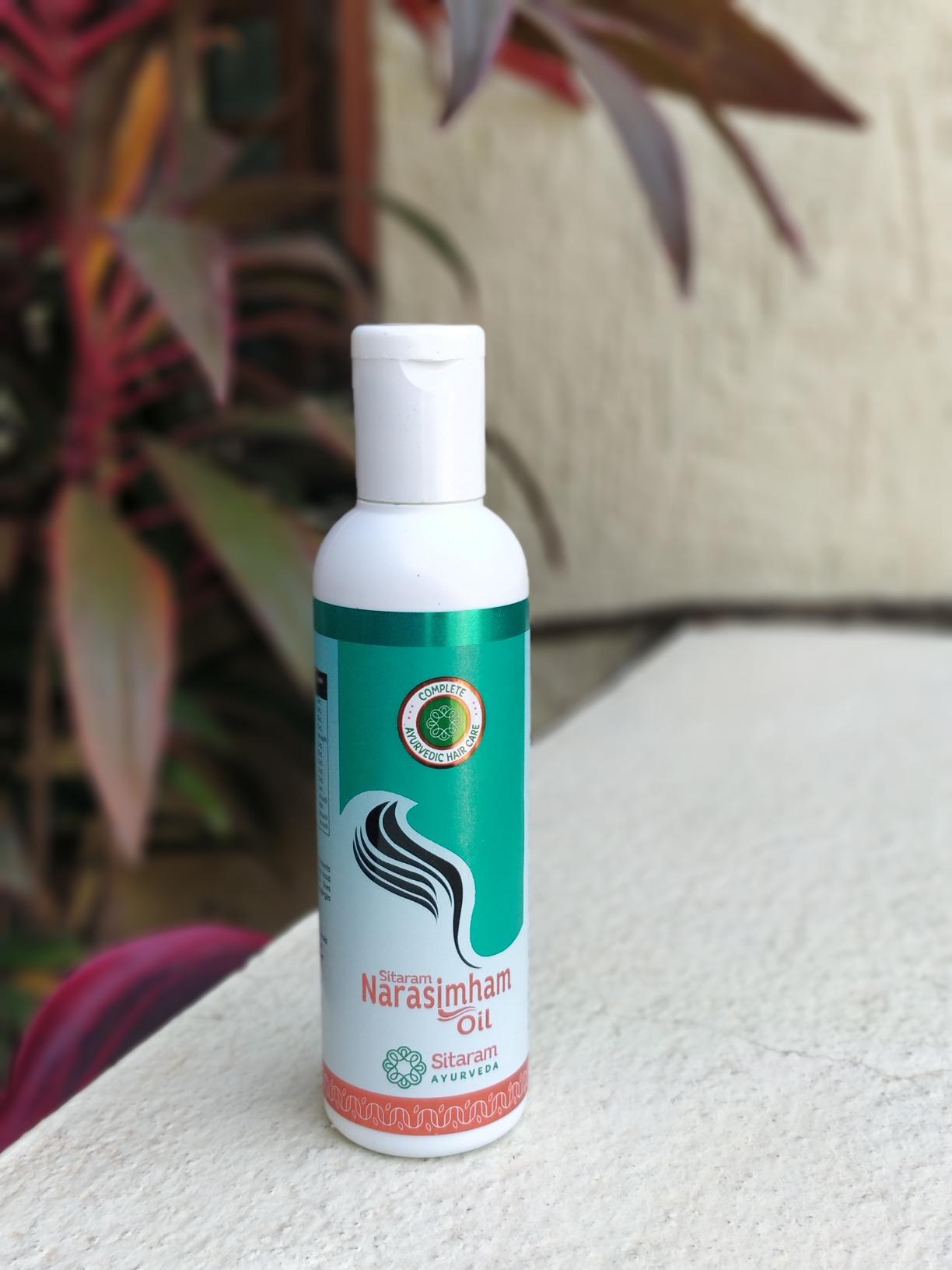 Buy Sitaram Ayurveda Narasimham Herbal Hair Oil 100ml Kerala