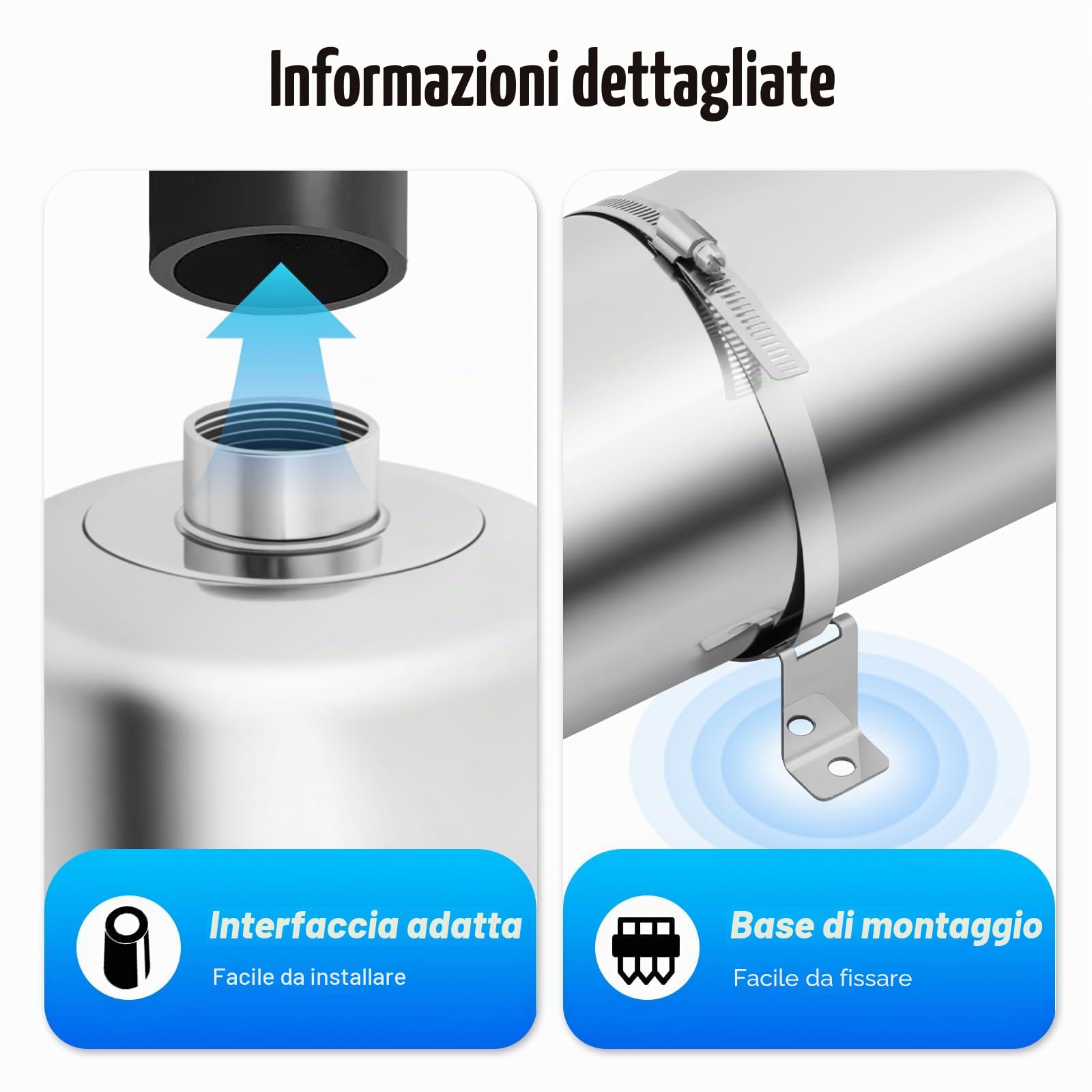 Scambiatore di calore per piscina, 60 KW, pompa di calore in acciaio inox, resistente all'acqua salata e alla ruggine con flusso d'acqua da 250 l/min e flusso di acqua calda da 30 l/min, per