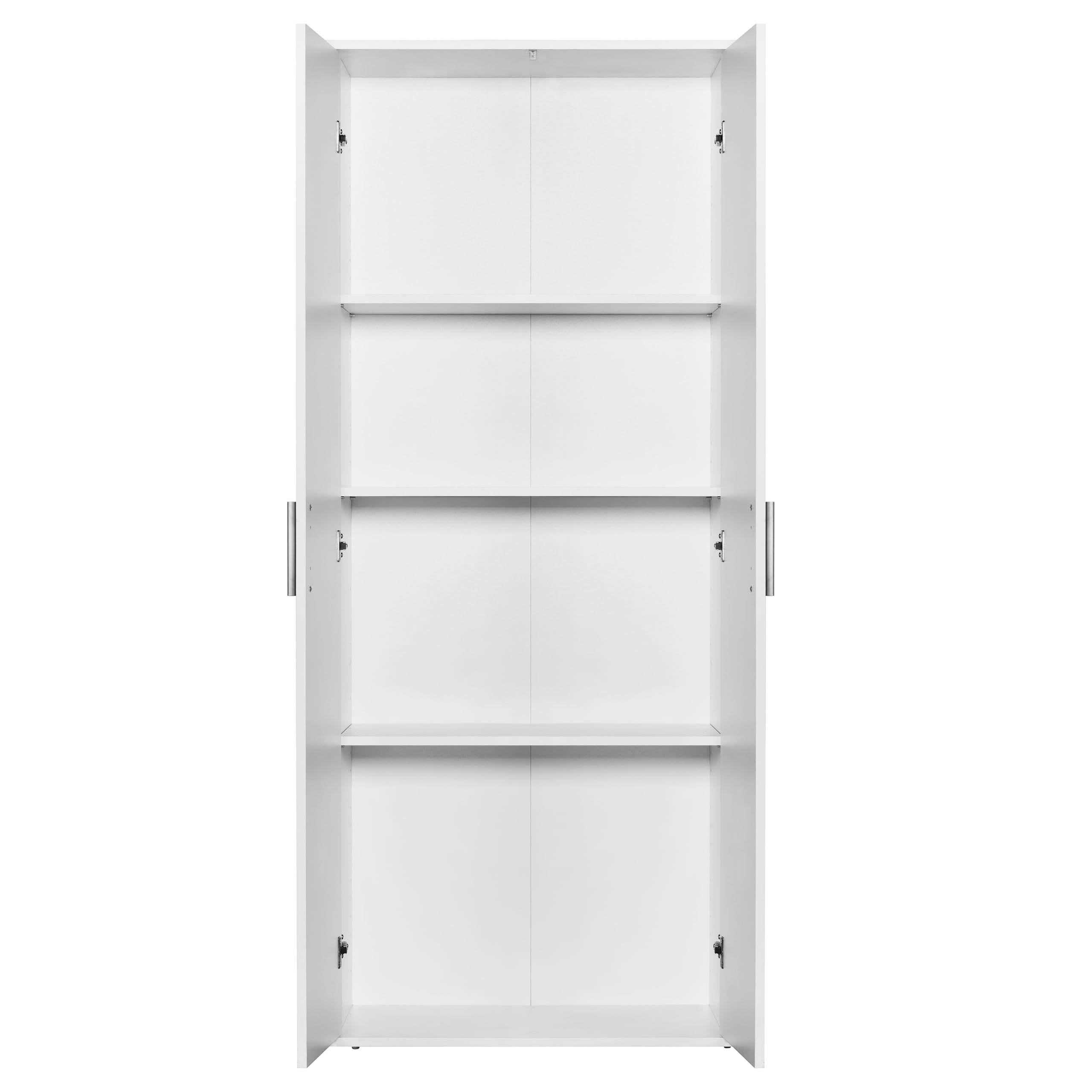 AVANTI TRENDSTORE - Premeno - Armadio multiuso in legno truciolare con 2 ante a battente e 3 ripiani. Dimensioni LAP ca. 64x167x33,4cm