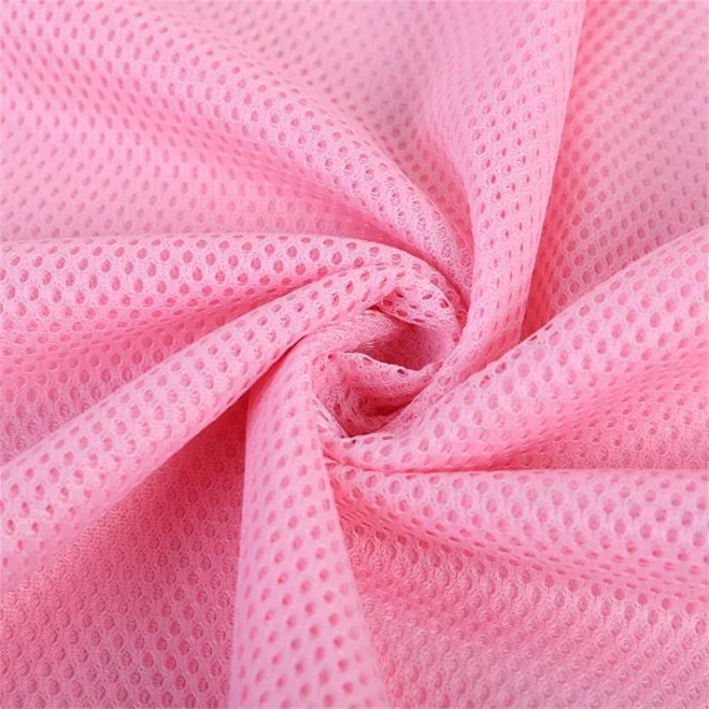 Tejido de malla elástica, Forro Tela de malla Poliéster tejido transpirable Multicolor 100cmx160cm(Fluorescent Olive)