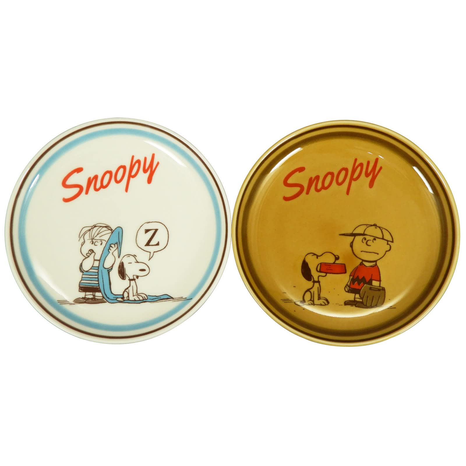 【未使用】PEANUTScafe オリジナルプレート　2枚セット Amazon.co.jp: 山加商店(Yamakasyoten) PEANUTS ( ピーナッツ