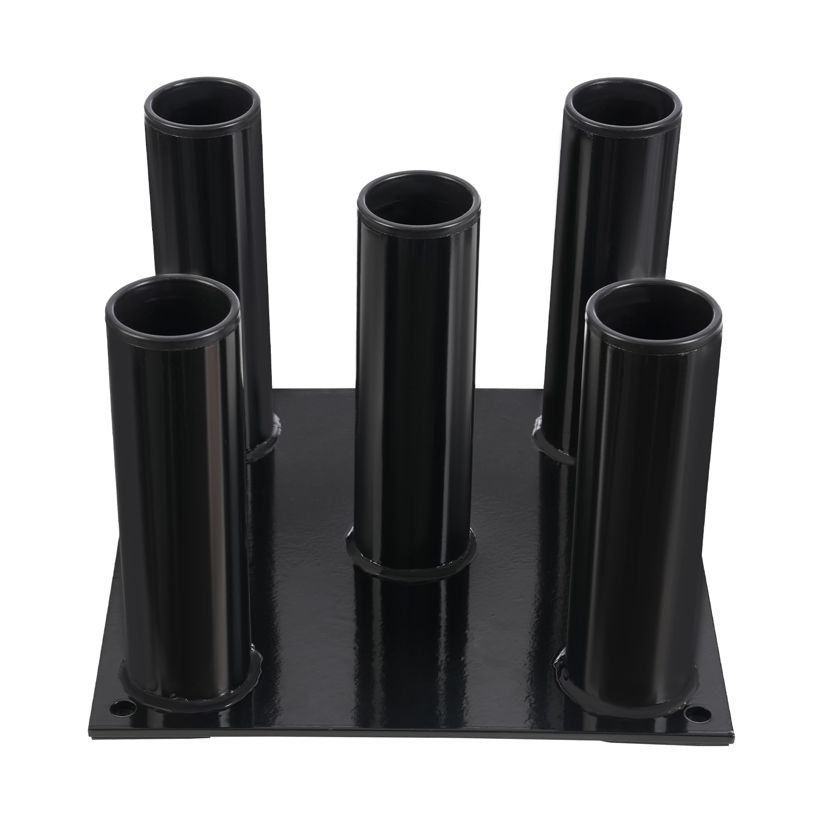 Supporto verticale per bilanciere per 5 barre Olympic, supporto per bilanciere, supporto per bilanciere da terra