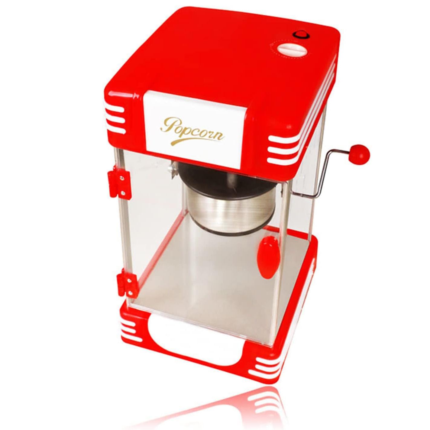 Máquina de Palomitas de maíz, máquina de Palomitas de maíz Comercial Completamente automática, Adecuada para Fiestas, teatros, reuniones (B)