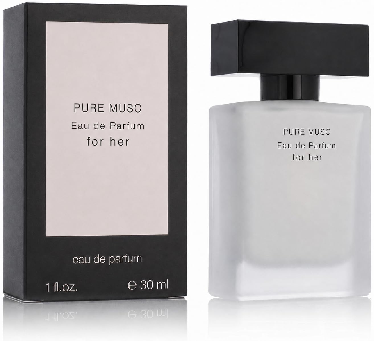 Pure Musc For Her, Eau de Parfum, 30 ml, Fragranza Femminile, Lunga Durata
