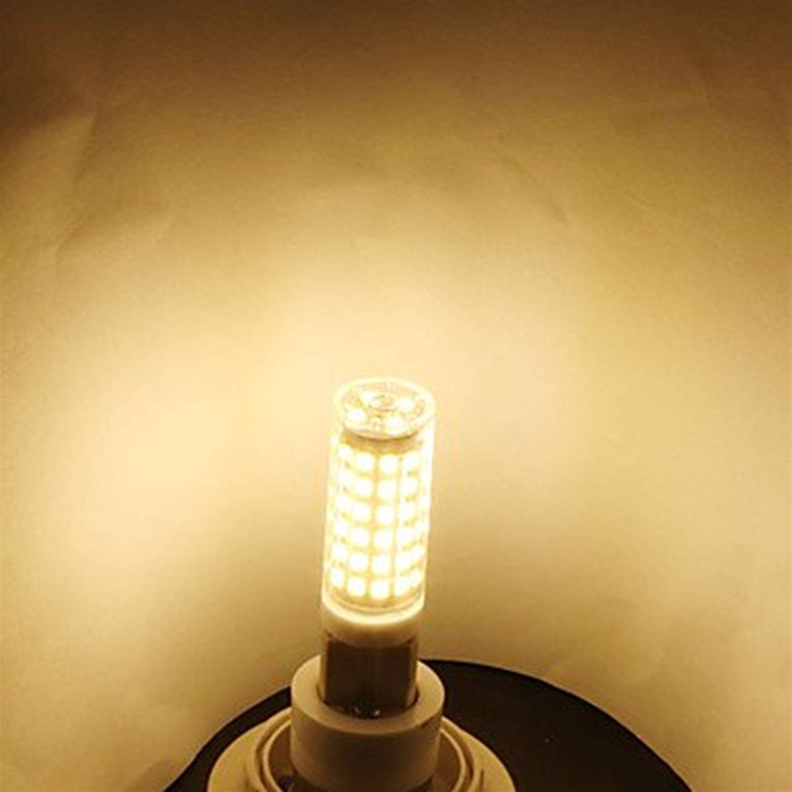 fengyan Casa bombillas Bombilla LED 10X G9, 7W (50W bombilla halógena equivalente), 450LM, CA 220V 230V 240V, ángulo de haz de 360 ​​grados, 3000K / 6000K, bombillas de bajo consumo [Clase de eficienc