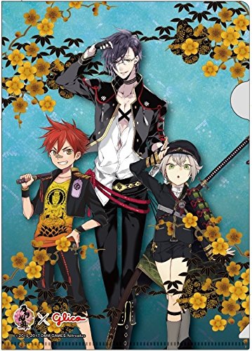 Amazon | 刀剣乱舞 全4種 クリアファイル イオン グリコ 刀剣乱舞