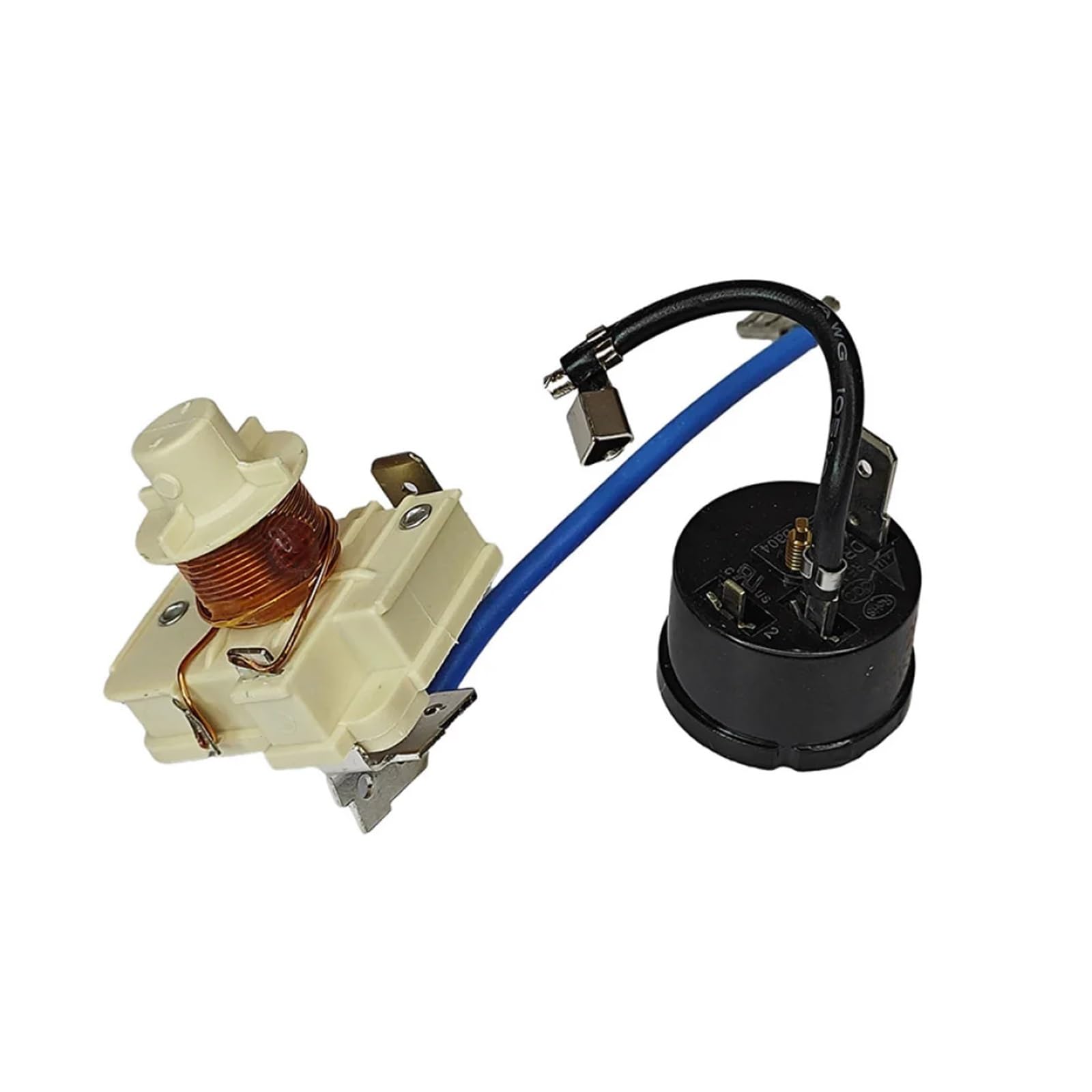 Compresseur de réfrigérateur congélateur 2334122, condensateur de démarrage à marteau lourd, protecteur rond for accessoires de réfrigérateur(1PCS Starter)