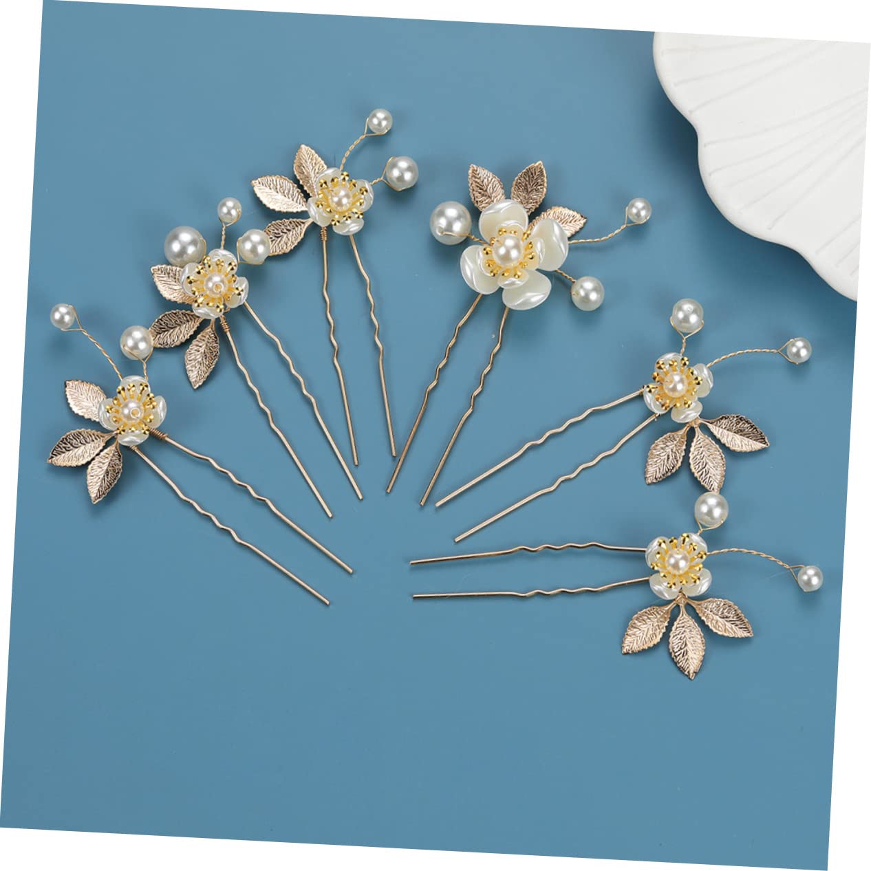 MAGICLULU 30 Piezas Horquilla hair clips orquillas pasador de pelo nupcial tocado de boda para novia pasadores de pelo tiara palo de pelo nupcial accesorio para el cabello de boda coreano