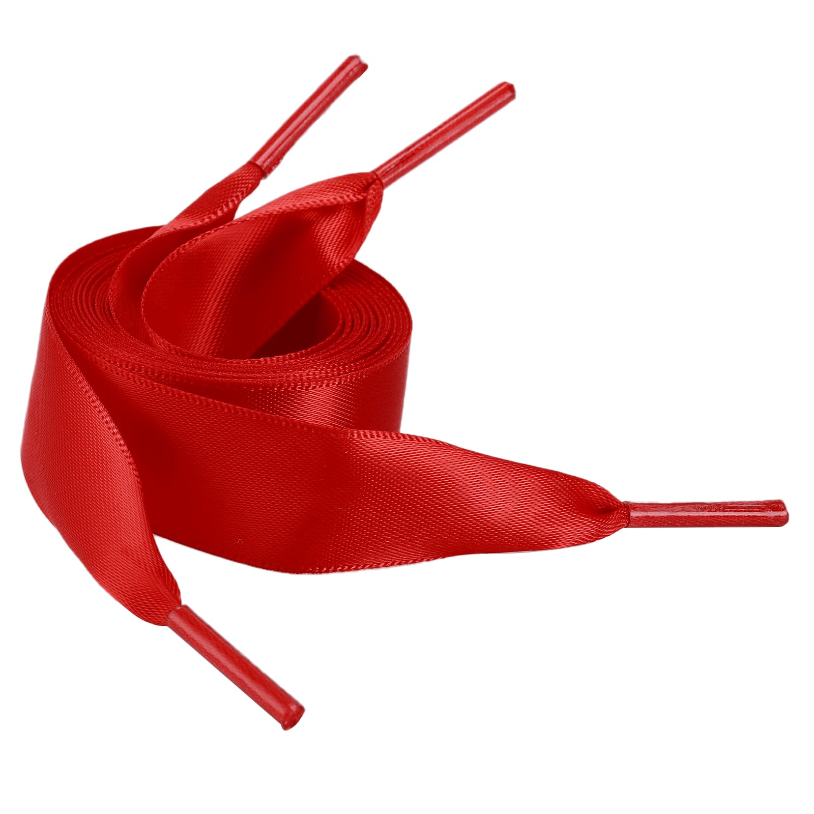 5Chaos Satin Ribbon Shoelaces for Fun, 3/4" Wide Shoe Laces 1 Pair