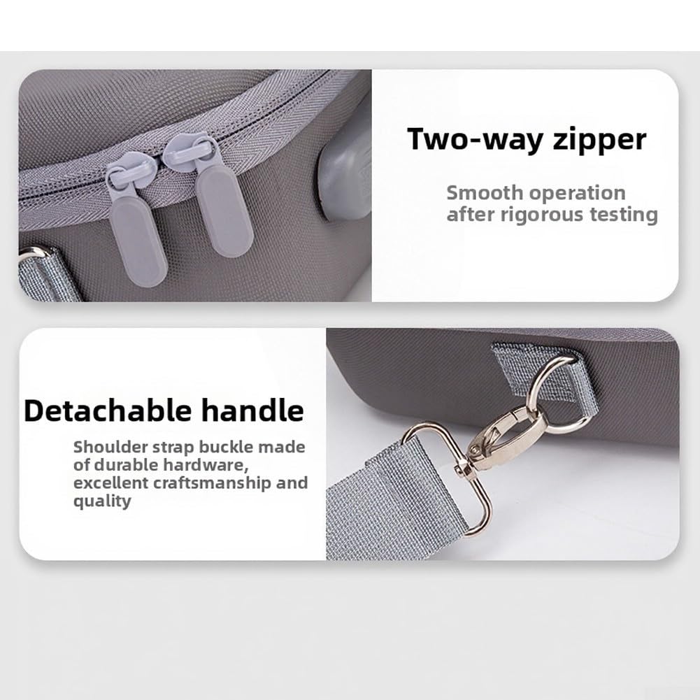 Tasche für DJI Lito 1/X1, tragbare Aufbewahrungstasche, Umhängetasche, wasserdichte Tragetasche für Outdoor-Reisen, Fotografie-Ausrüstung (grau)