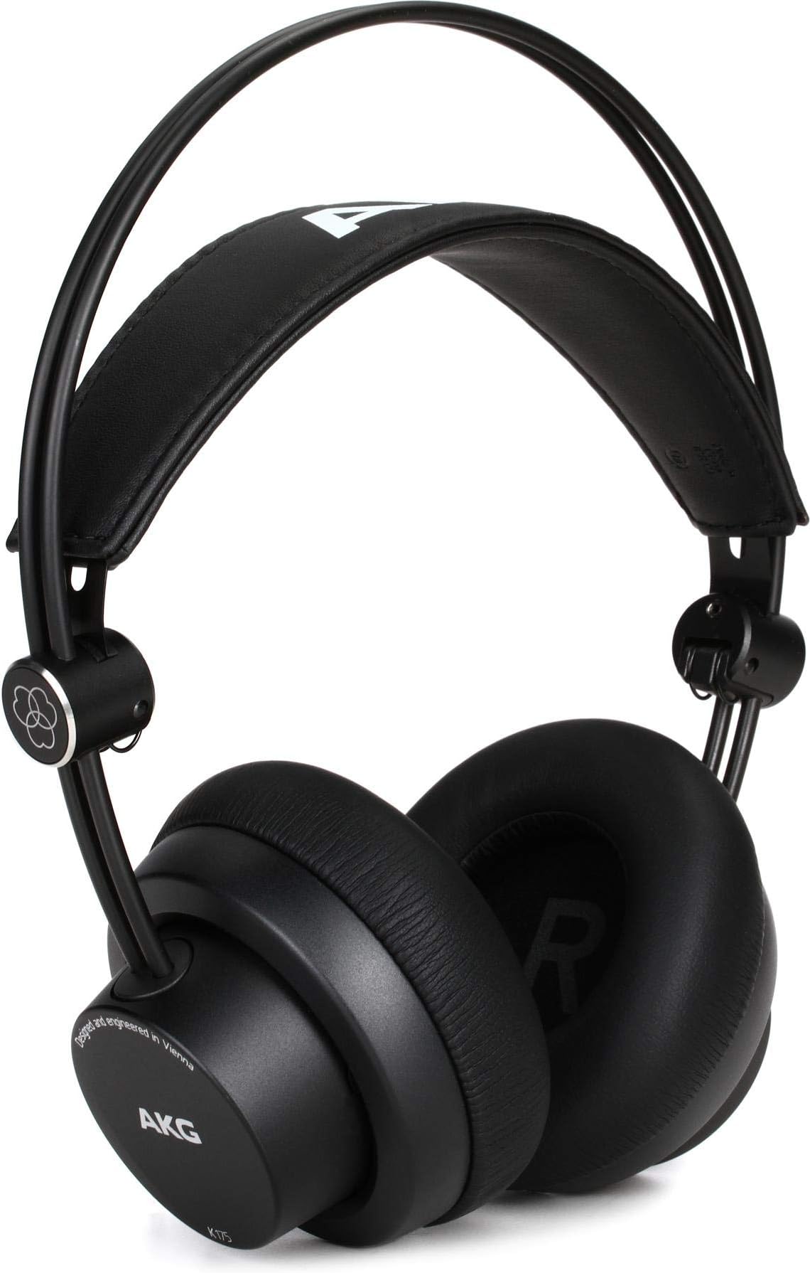 K175 On-ear Closed-back Foldable Pro Studio Headphones Black