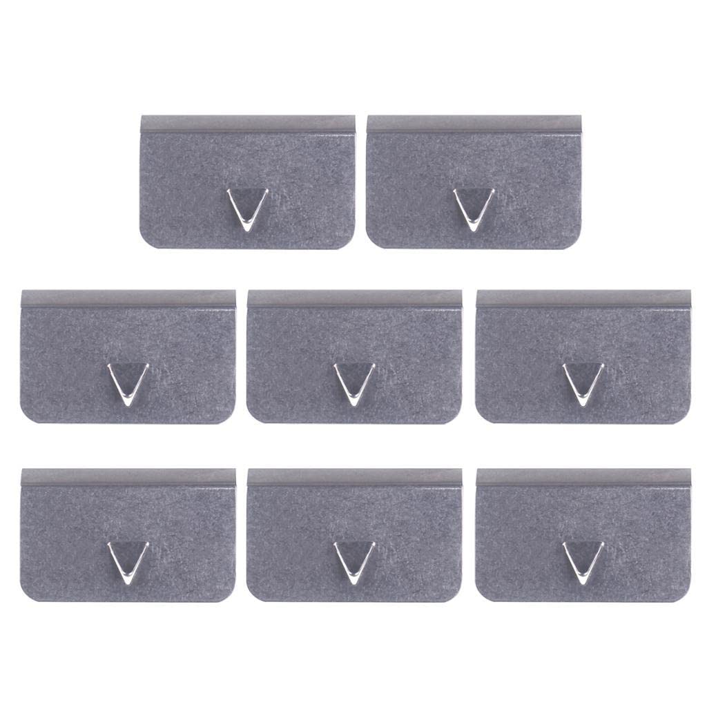 ATORSE® 8Pcs Car Wind Rain Deflector Fitting Clips Replacement For Heko G3 Sned Clip