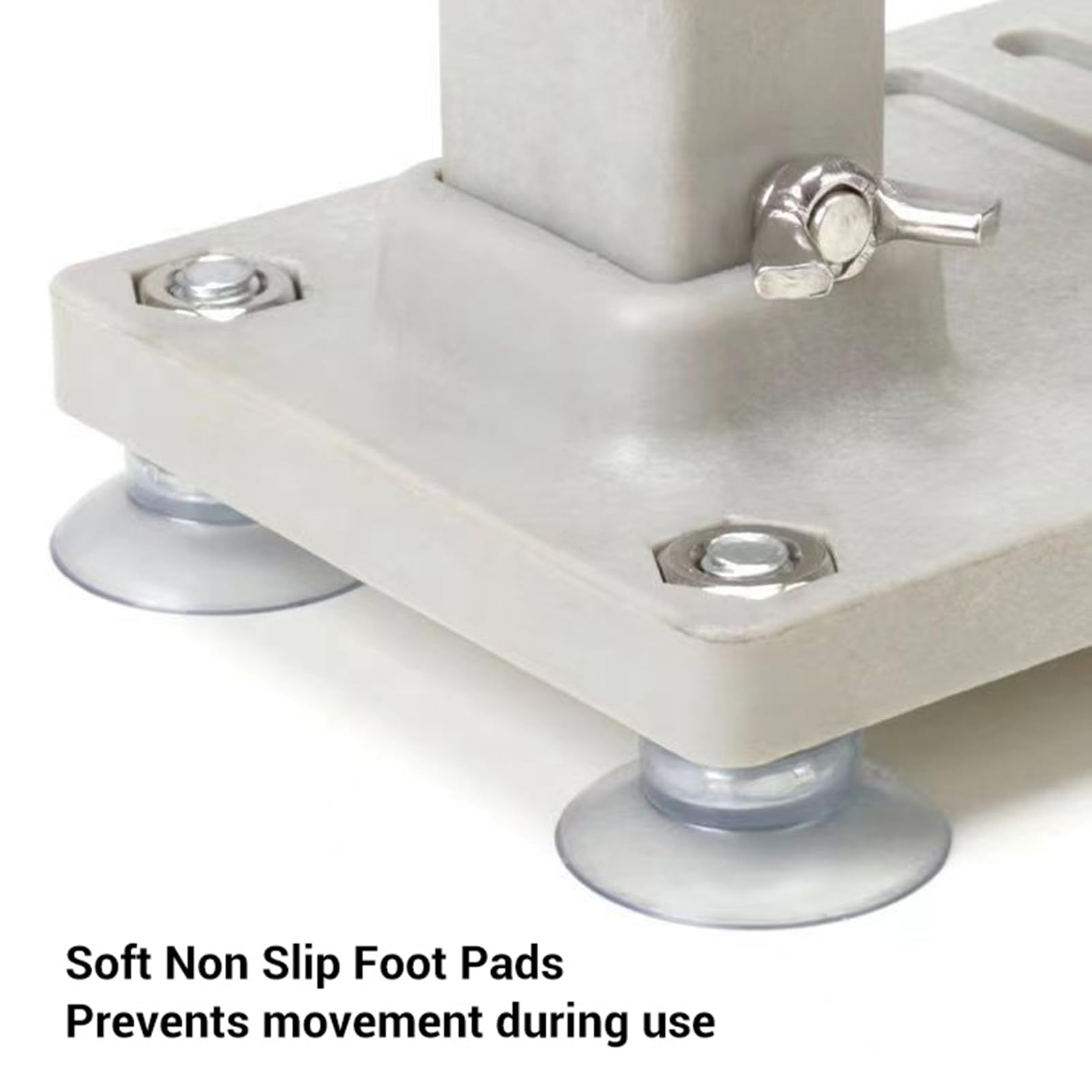 Generic Macchina Apriostriche Regolabile con Design Antiscivolo - Set di Strumenti Sicuri per Sgusciare le Ostriche per Ristoranti di Casa - Ventose da 4 Pezzi in Acciaio Inossidabile ABS