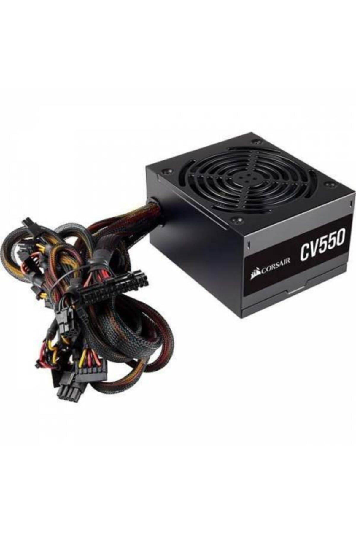 Corsair CV550 Alimentatore PC, 80 Plus Bronze, 550 W, CV (Cavi Fissi), Nero